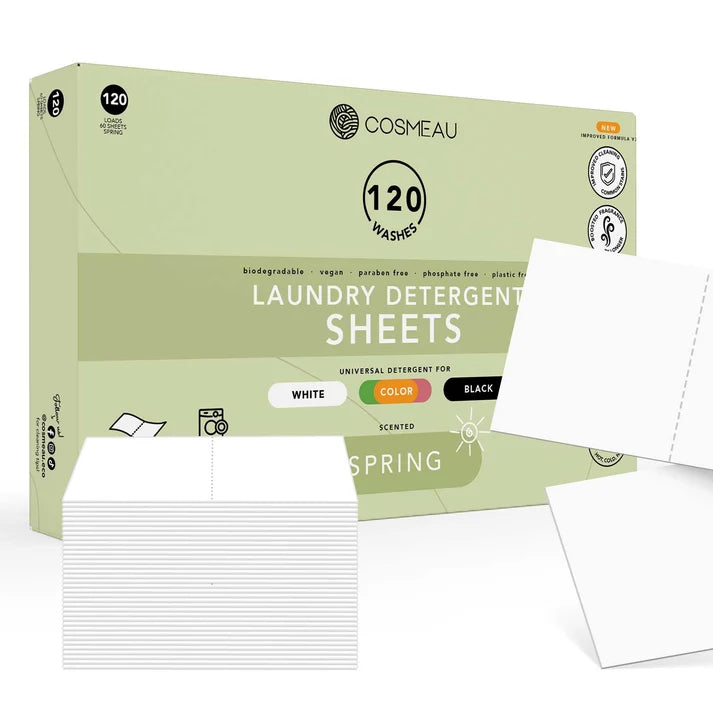 Cosmeau Laundry Sheets – Spring (20 Washes)