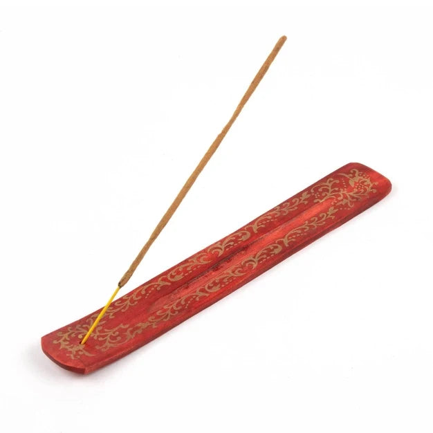 Red Incense Holder • Handcrafted, Minimalist & Eco‑Friendly Home Fragrance Accessory