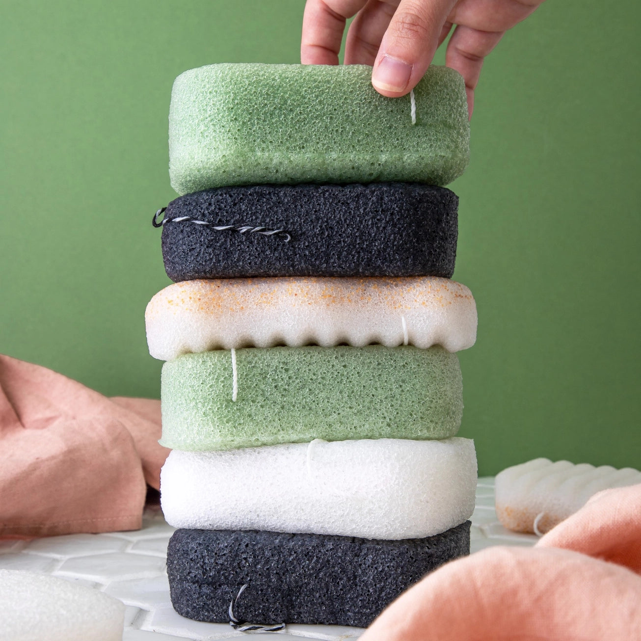 Konjac Body Sponge XL – 100% Plant‑Based, Compostable Body Exfoliator