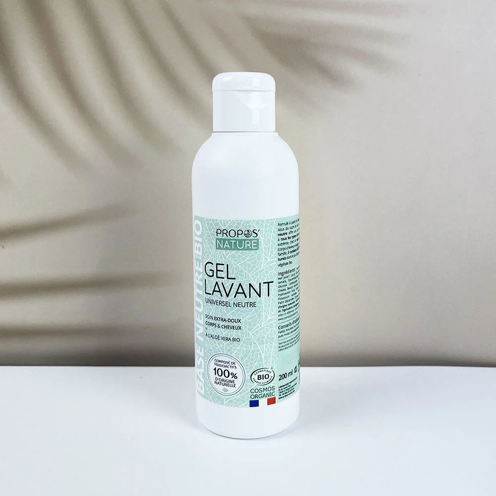 Organic Neutral Shower Gel – Fragrance‑Free Certified Bio Formula 200ml -