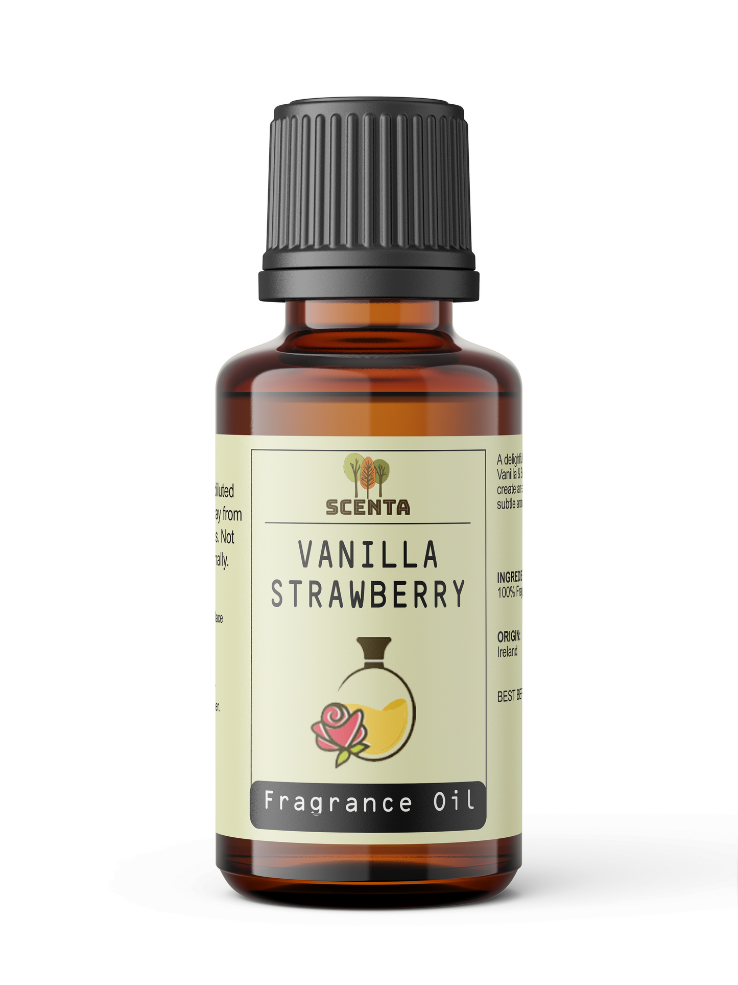 Vanilla & Strawberry Fragrance Oil 10ml -