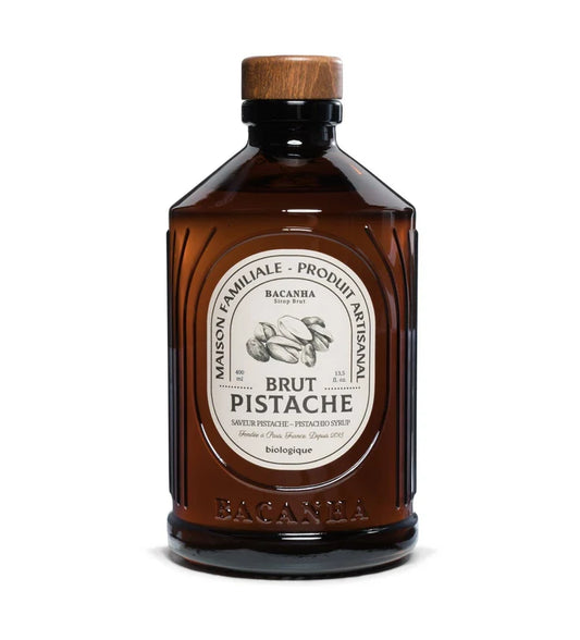 Organic Raw Pistachio Syrup – 400ml • Gourmet Plant‑Based Sweetener with Rich Pistachio Flavour - 