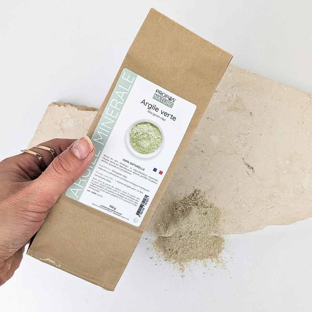 Green Clay – Ultra‑Fine Natural Argile Verte for Purifying Skincare 100g