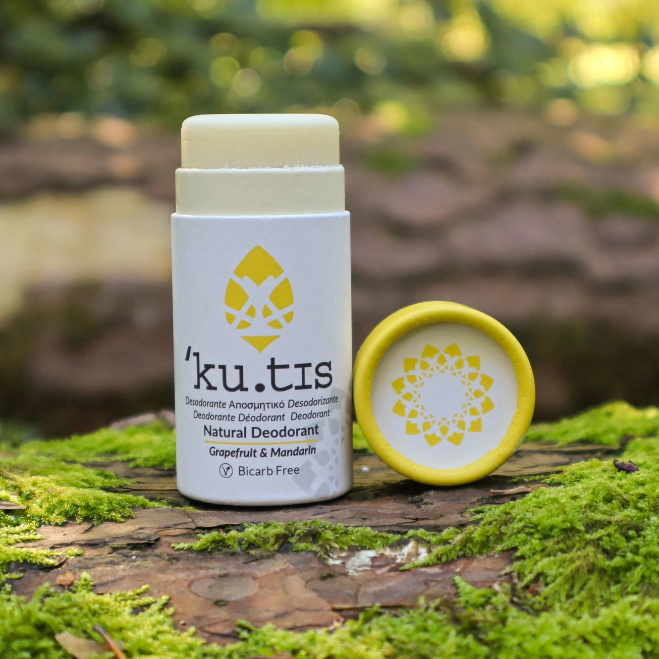 Citrus Natural Deodorant – Bicarb‑Free, Vegan & Biodegradable (50g)