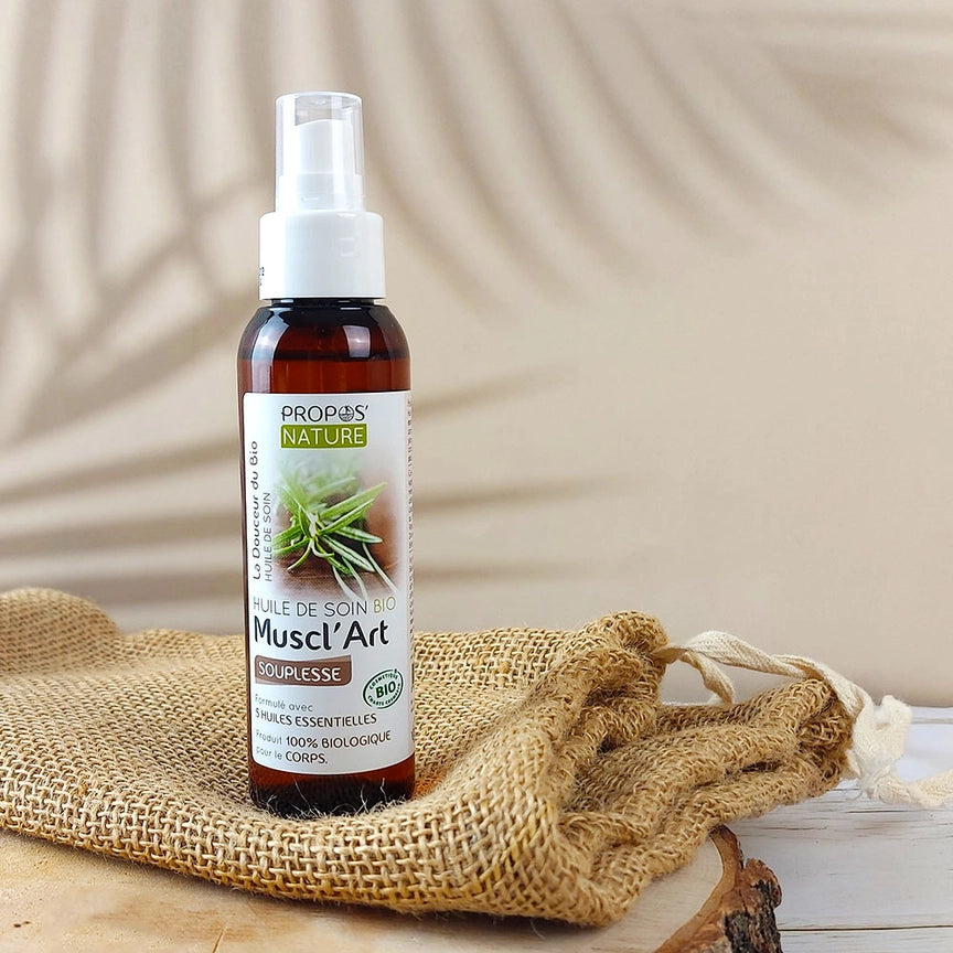 Muscl’art Organic Massage Oil – Muscles & Joints – 100ml - 