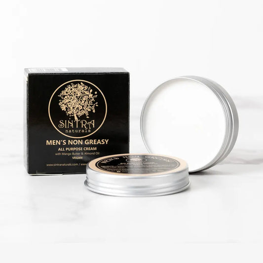 Men’s Fragrance‑Free Nourishing Cream – Shea, Mango & Almond Barrier Moisturiser 60ml