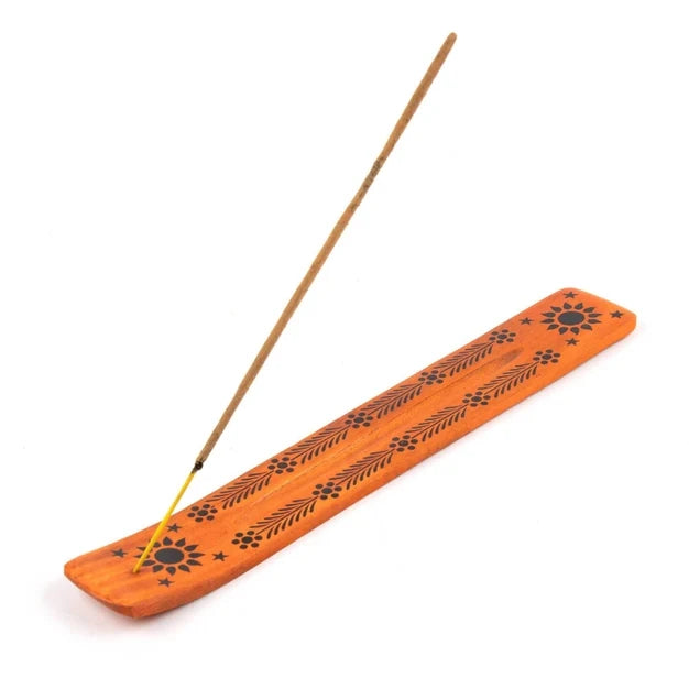 Wood Incense Holder • Handcrafted, Natural & Eco‑Friendly Home Fragrance Accessory