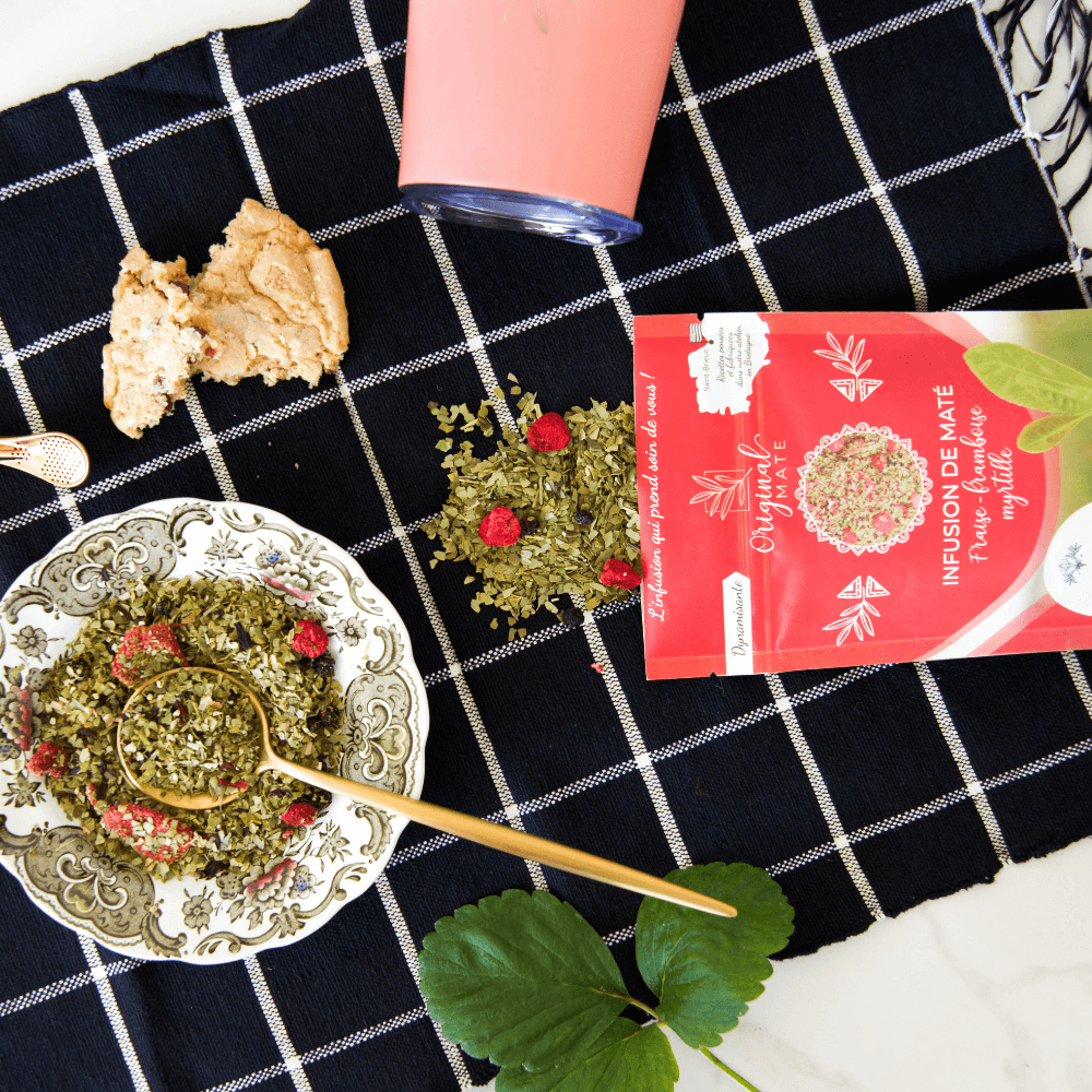 Red Berries Mate Infusion – FAIR FOR LIFE Certified • Antioxidant‑Rich & Naturally Tangy