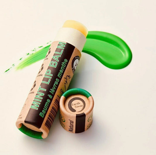 Organic Peppermint Lip Balm – Cooling Natural Moisture (15ml) - 