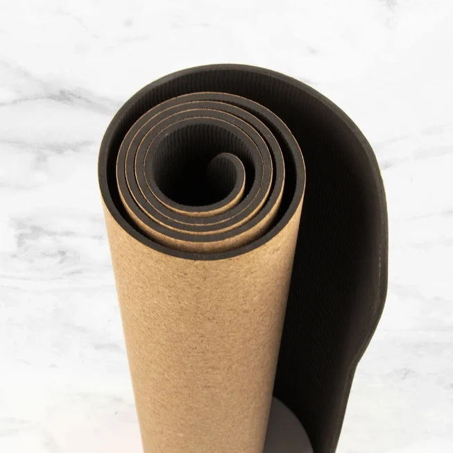 Extra‑Large Cork Yoga Mat – Dream Catcher • Natural, Non‑Slip & Spacious Mat for Yoga, Pilates & Meditation