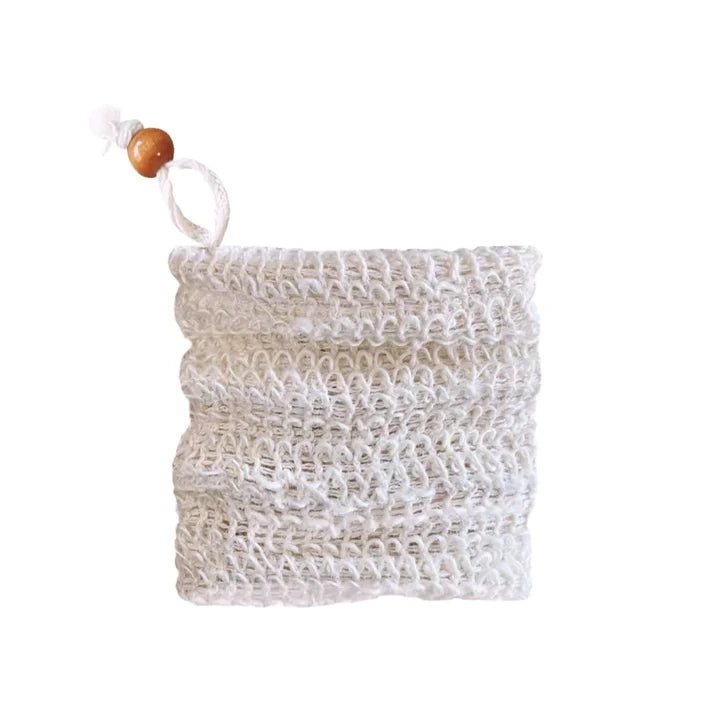 Hemp Soap Bag – Natural Exfoliating Pouch for Soap & Shampoo Bars
