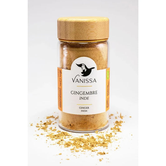 Organic Ginger Powder – 50g • Warm, Spicy & Aromatic Root for Cooking, Baking & Wellness - 