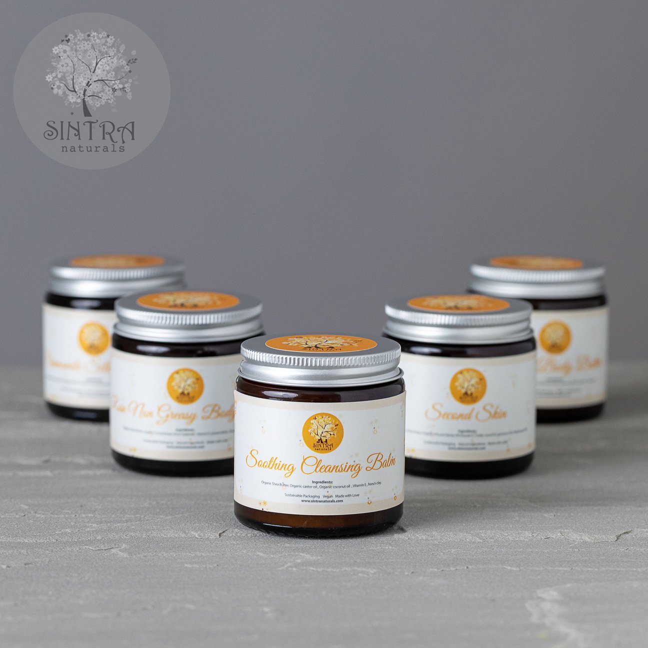 Soothing Cleansing Balm – Shea, Grape & Castor Hot Cloth Cleanser 120ml