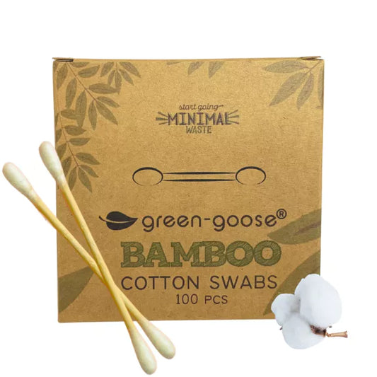 Bamboo Cotton Swabs - 