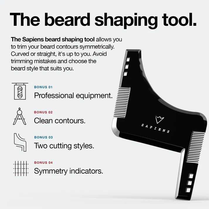 Beard Shaping Tool (Black Edition)
