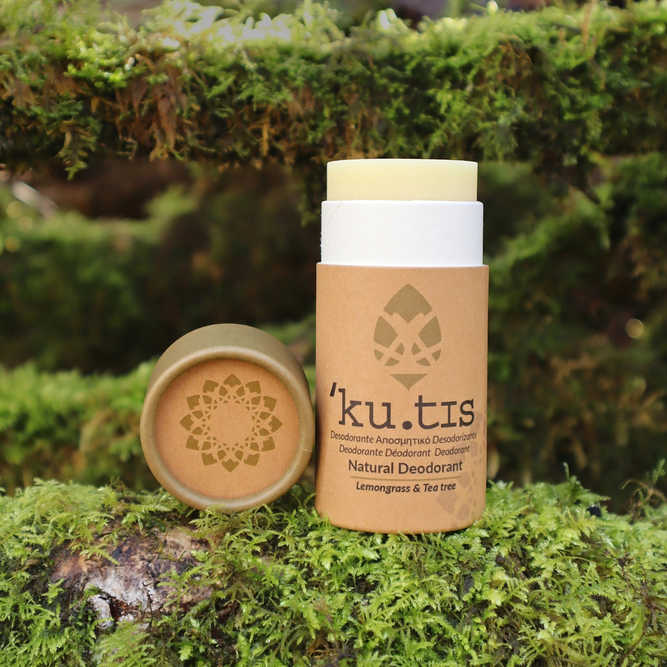 Tea Tree & Lemongrass Natural Deodorant – Powerful Freshness & Antibacterial Protection (55g)