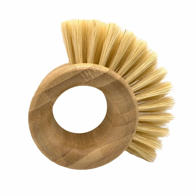 Bamboo Vegetable Brush • Eco‑Friendly, Plastic‑Free & Naturally Effective Produce Cleaner