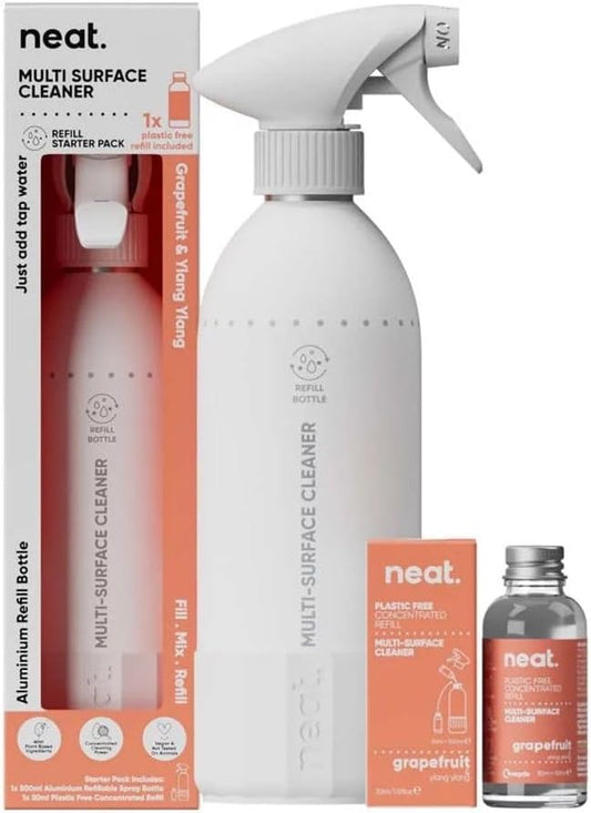 Multi‑Surface Cleaner Starter Kit (Grapefruit & Ylang Ylang) - 