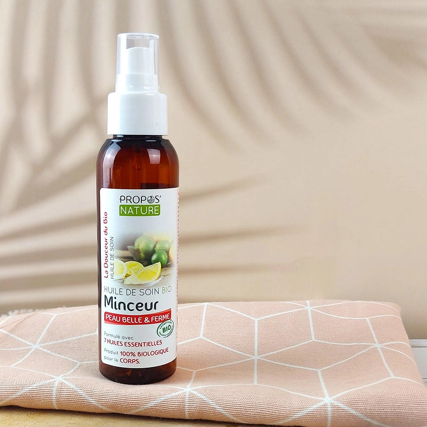 Slimming Massage Oil – Cellulite Support – Organic 100ml - 