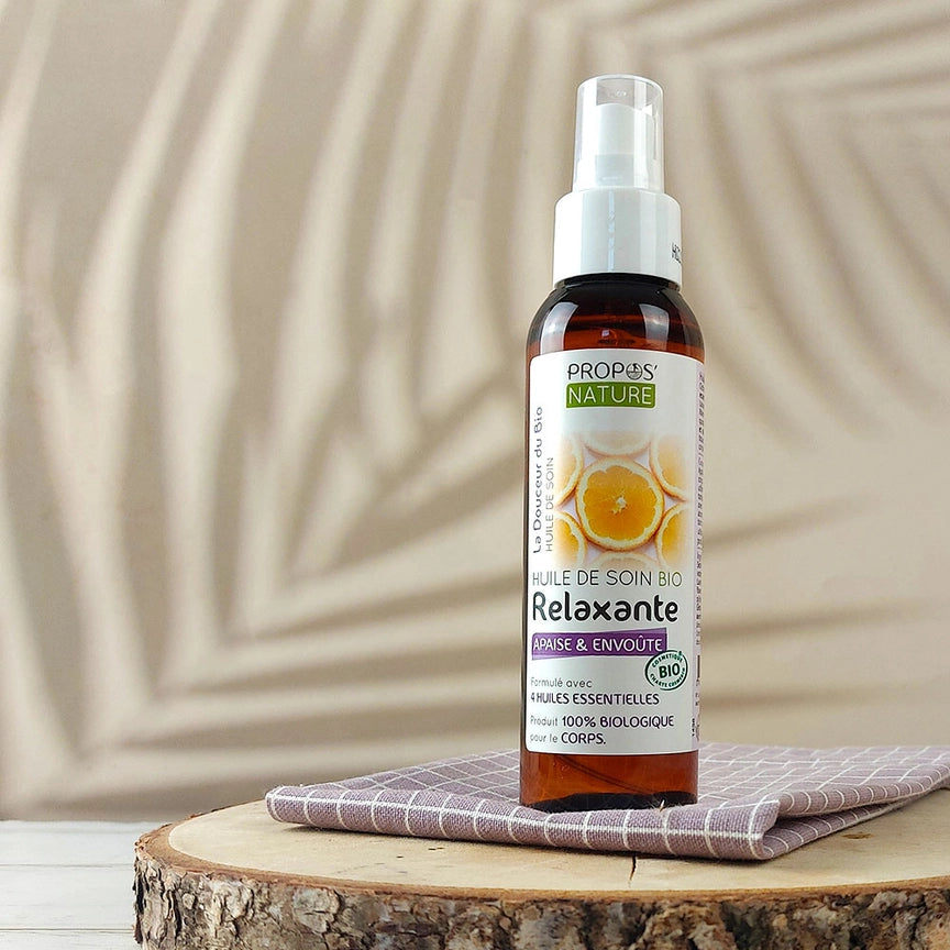 Organic Relaxing Massage Oil – 100ml - 