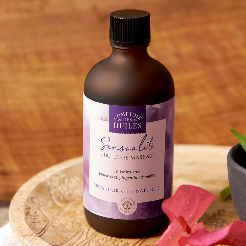 Sensual Massage Oil – Organic – 100ml - 