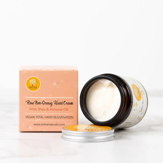 Rose Hand Cream – Shea, Mango & Almond Moisturiser 120ml
