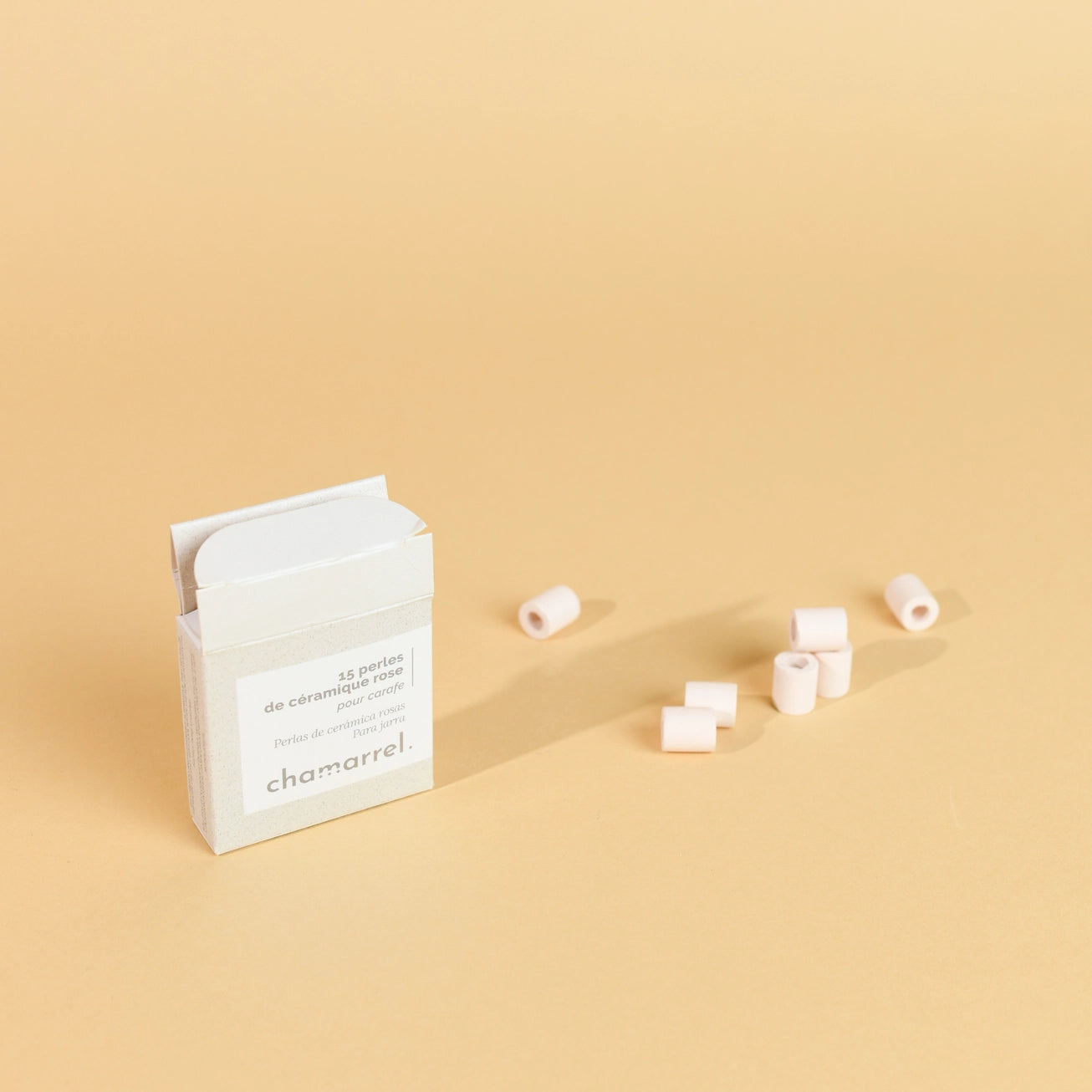 EM Ceramic Water Purifying Pearls – Pink Limescale‑Reducing Beads (Box of 15)