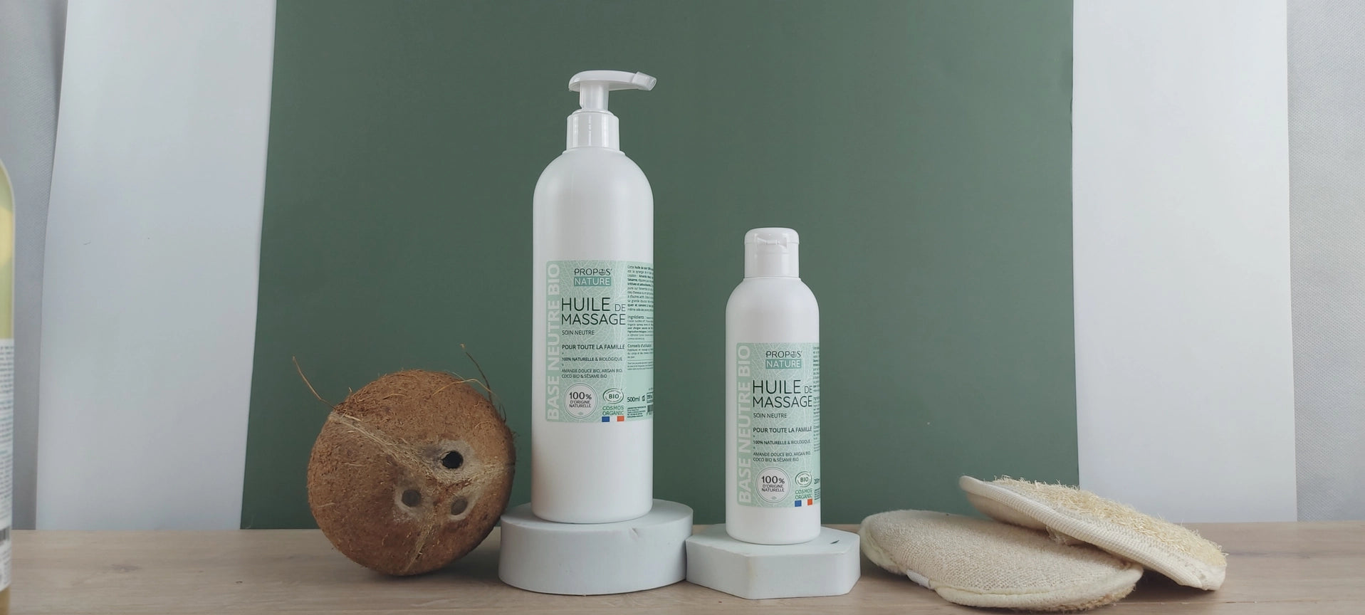 Organic Neutral Massage Oil – 200ml - 