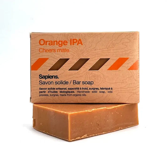 Solid Soap for Men (Orange IPA) – 100g - 