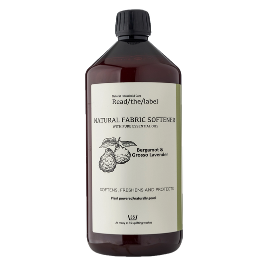 Natural Fabric Softener – Bergamot & Grosso Lavender (1000ml) - 
