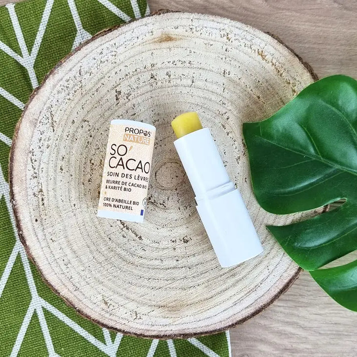 Organic Cacao Lip Balm – Nourishing Natural Cocoa Butter Stick