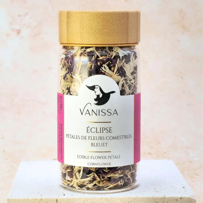 Eclipse Edible Flower Petals – 3g • Premium Mixed Petals for Desserts, Drinks & Culinary Decoration