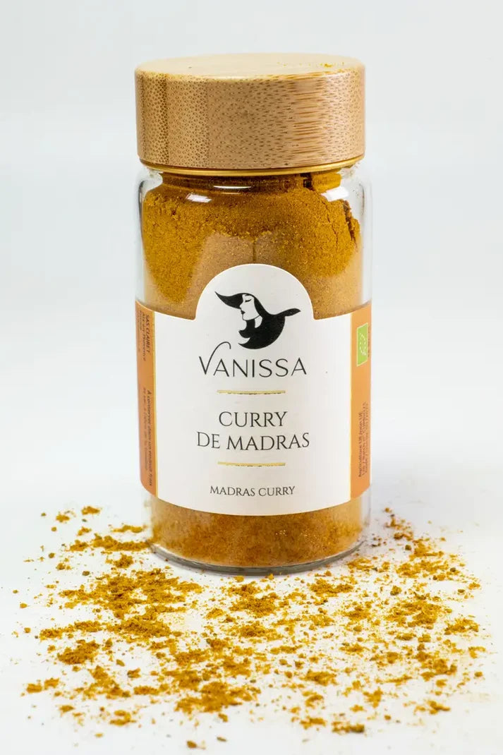 Organic Madras Curry – 50g • Authentic Indian Spice Blend for Curries, Marinades & Veg Dishes