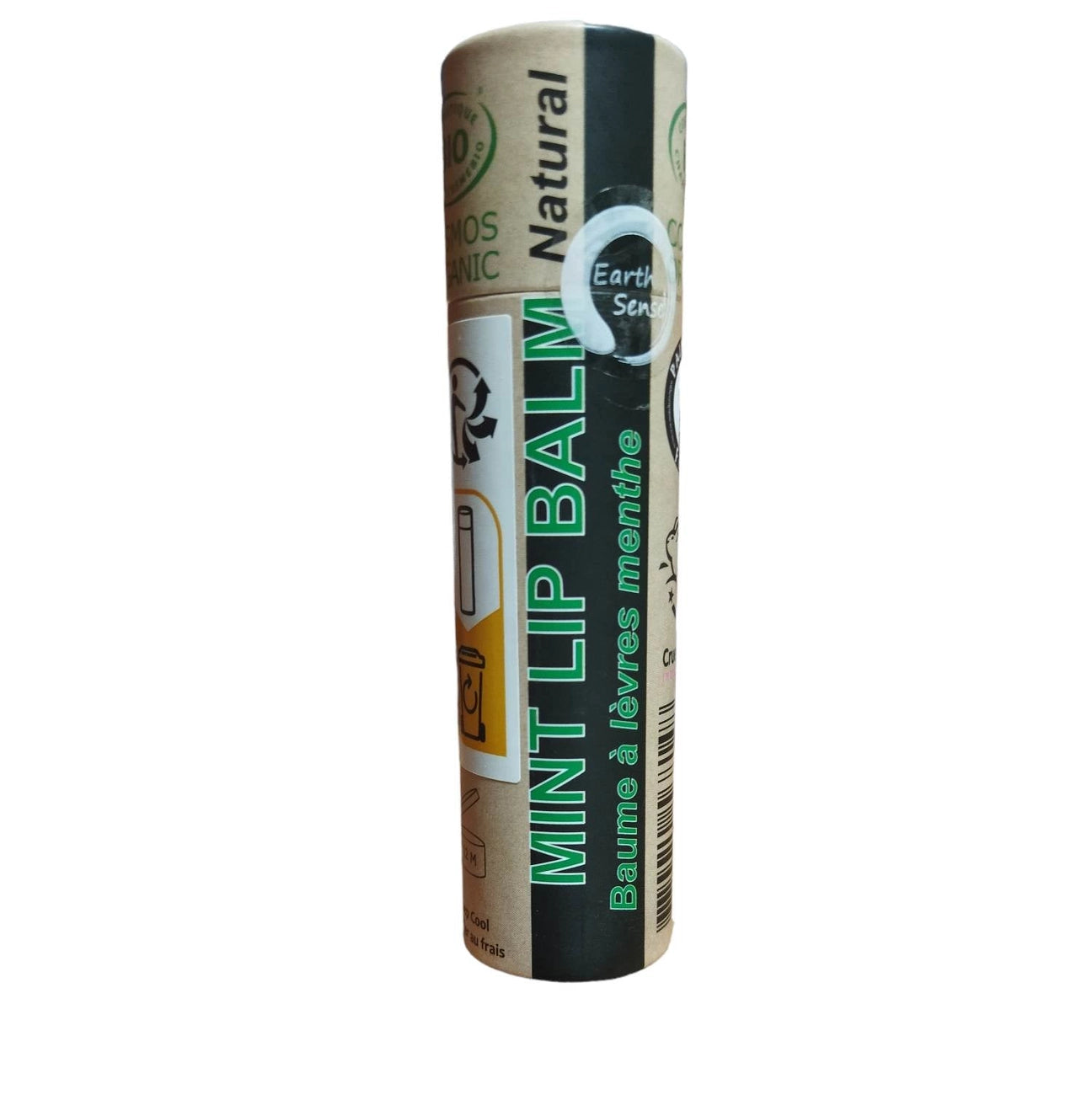 Organic Peppermint Lip Balm – Cooling Natural Moisture (15ml) - 