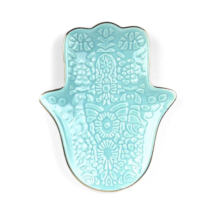 Hand Jewellery Dish – Ceramic Trinket Holder for Rings & Small Items