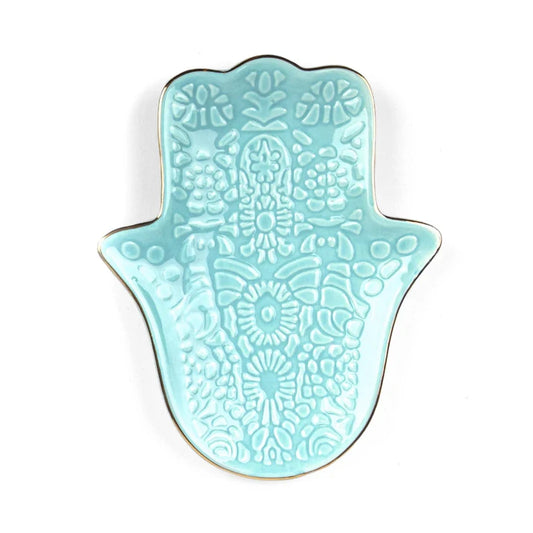 Hand Jewellery Dish – Ceramic Trinket Holder for Rings & Small Items