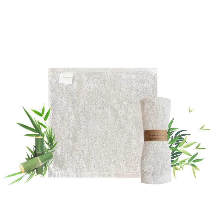 Bamboo Washcloths Duo – Ultra‑Soft, Eco‑Friendly & Oeko‑Tex Certified