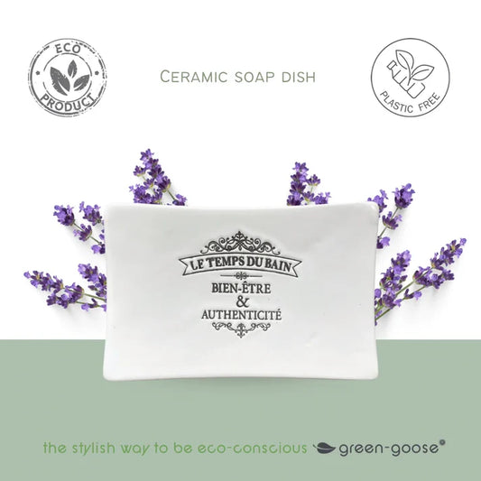 Ceramic Soap Holder – Durable, Stylish Bathroom Soap Dish
