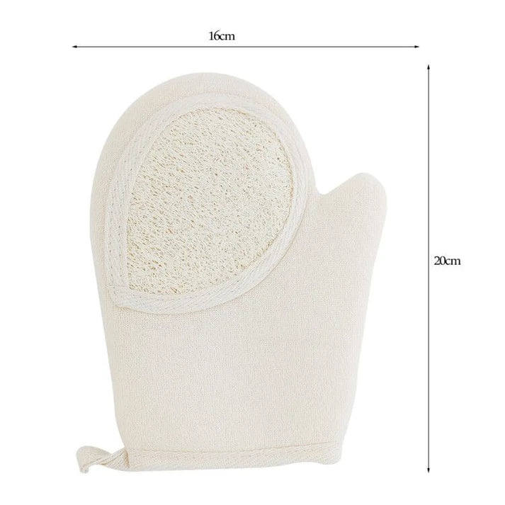 Natural Loofah Body Scrub Glove – Organic, Plastic‑Free Exfoliating Bath Accessory