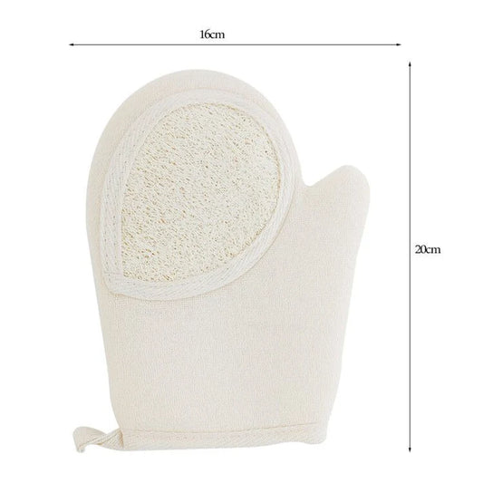 Natural Loofah Body Scrub Glove – Organic, Plastic‑Free Exfoliating Bath Accessory