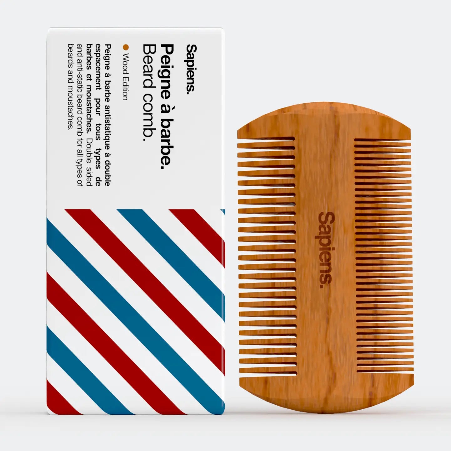 Sapiens Beard Comb (Pear Wood)