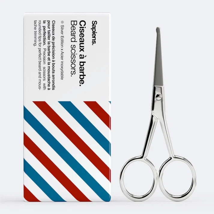 Beard & Moustache Scissors (Rounded Tips) - 