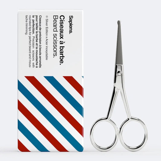 Beard & Moustache Scissors (Rounded Tips) - 