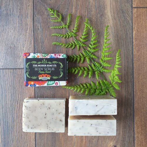 Poppy Seed Body Scrub – Natural Exfoliating Skin Polish (100g)