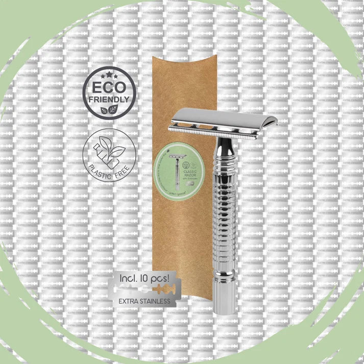 Classic Razor Silver with 10 Blades