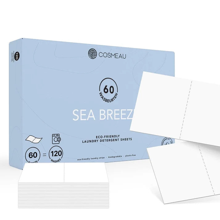 Cosmeau Laundry Sheets – Ocean (20 Washes)