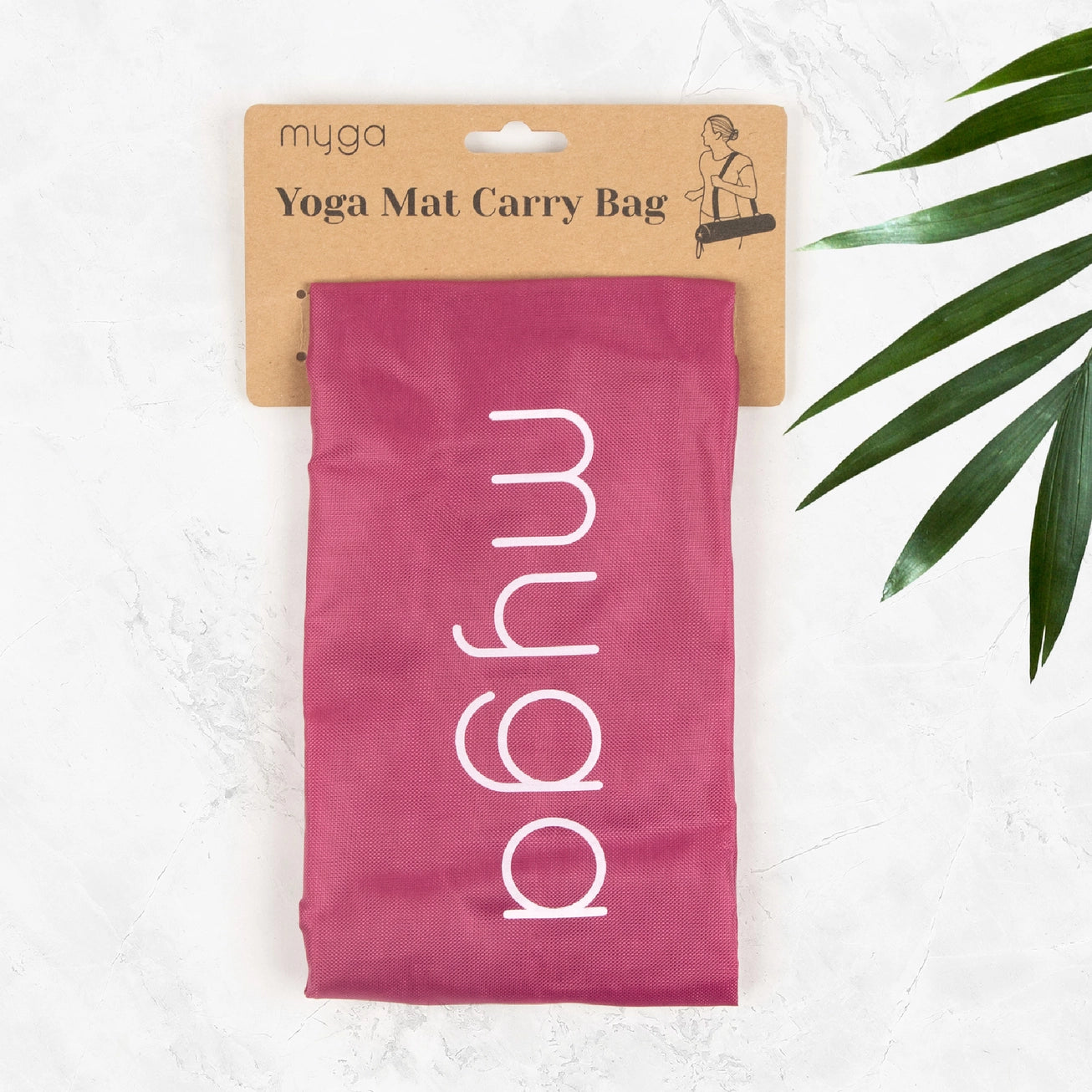 Myga Pilates & Yoga Mat Bag – Compact, Stylish & Eco‑Conscious Carry Bag with Adjustable Straps