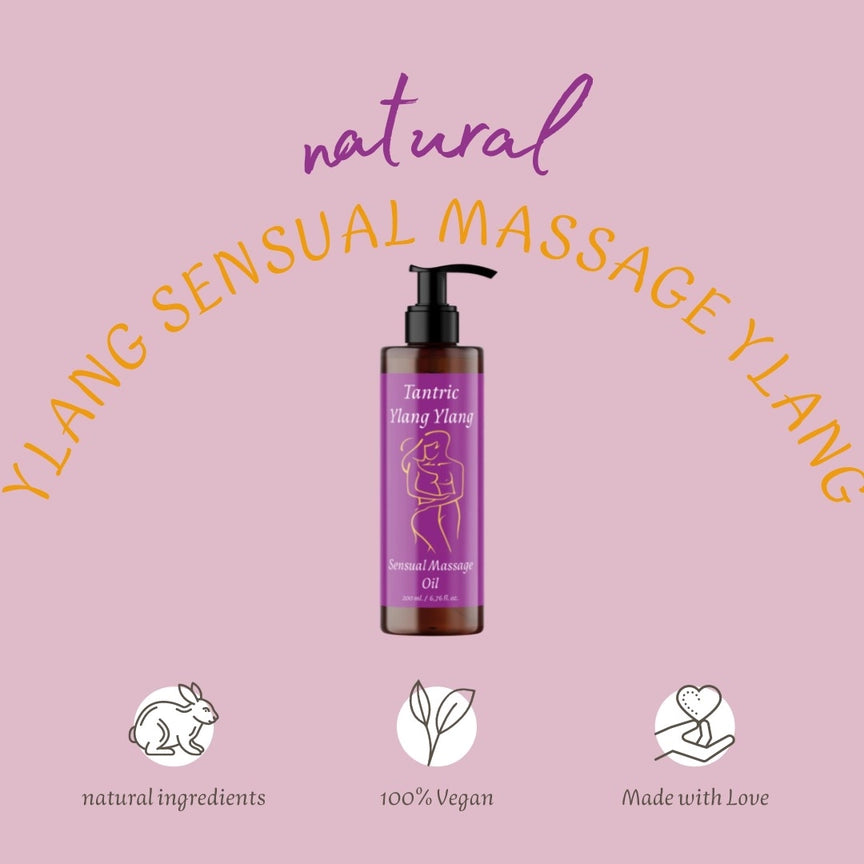 Ylang-Ylang Sensual Massage Oil – 200ml - 