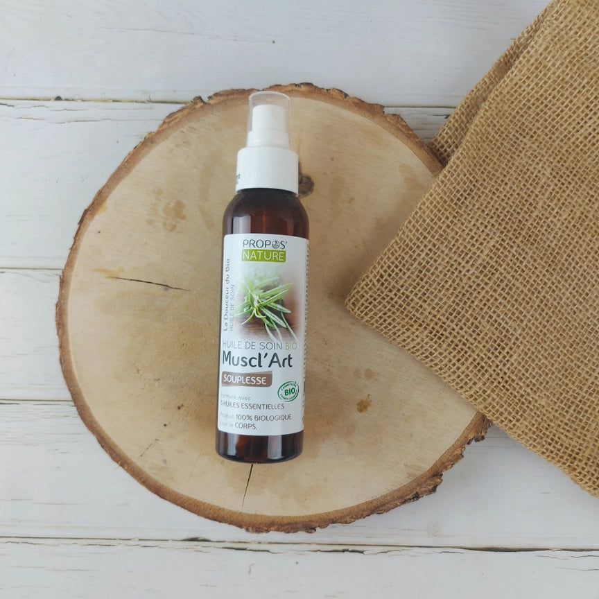 Muscl’art Organic Massage Oil – Muscles & Joints – 100ml - 