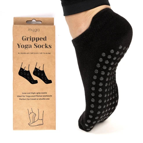 Myga Grip Yoga Socks – Sizes S–L